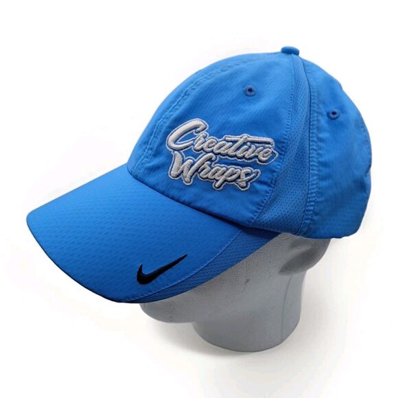 Nike Golf Blue Creative Wraps OSFA Baseball Cap Hat - Picture 1 of 9